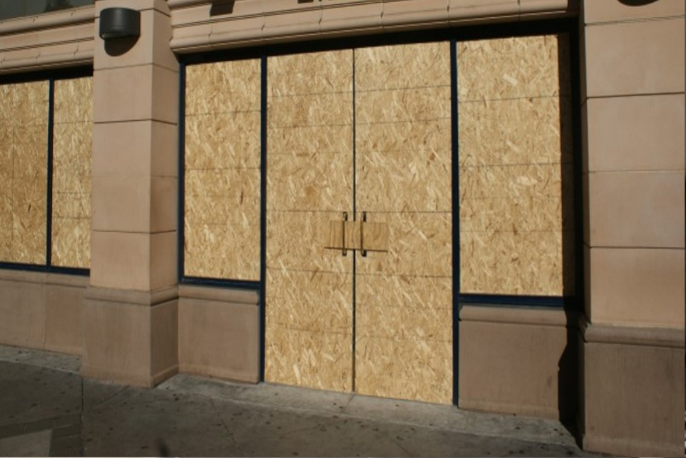 Boarding Up in Lower Edmonton, N9